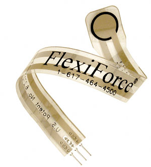 The Parallax FlexiForce 30056 senso The Parallax FlexiForce 30056 sensor